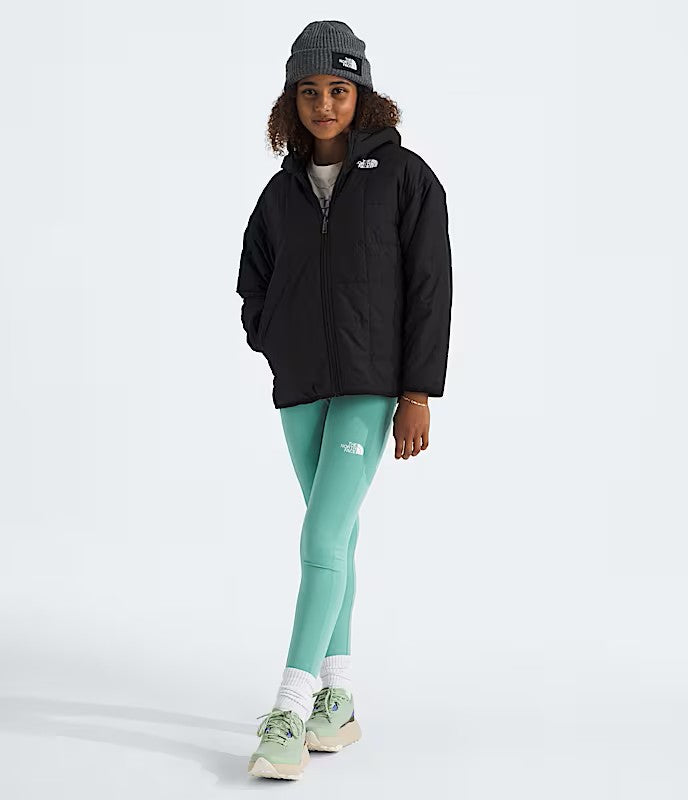 THE NORTH FACE YOUTH GIRLS REVERSIBLE SHASTA SHORT PARKA WINTER JACKET
