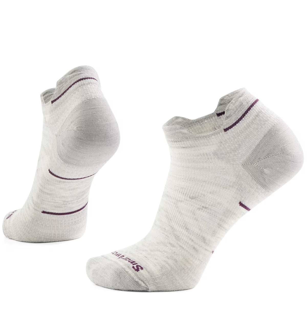 SMARTWOOL WOMENS RUN ZERO CUSHION LOW ANKLE SOCKS