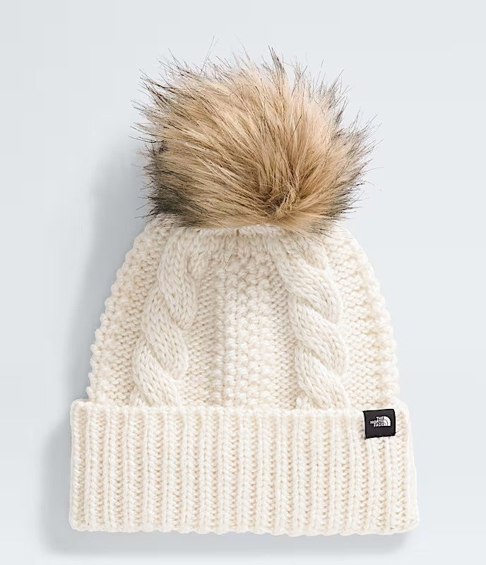 THE NORTH FACE YOUTH OH MEGA FUR POM BEANIE
