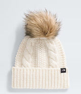 THE NORTH FACE YOUTH OH MEGA FUR POM BEANIE