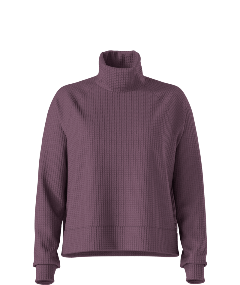 THE NORTH FACE WOMENS MOCK NECK CHABOT SWEATER
