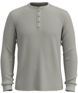 SMARTWOOL MENS WAFFLE HENLEY LONG SLEEVE SHIRT