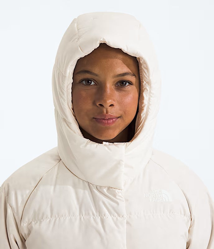 THE NORTH FACE YOUTH GIRLS NORTH DOWN HOODED WINTER JACKET