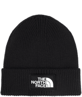 THE NORTH FACE UNISEX TNF™ LOGO BOX CUFFED BEANIE WINTER HAT