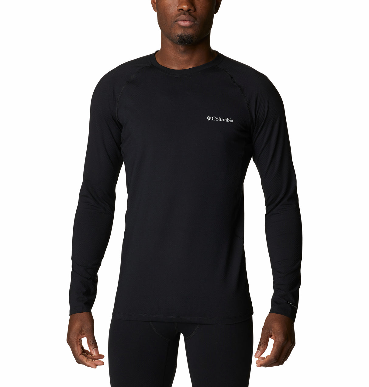 COLUMBIA MENS OMNI-HEAT INFINITY KNIT LONG SLEEVE CREW BASELAYER TOP 26