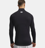 UNDER ARMOUR MENS COLDGEAR® FITTED MOCK BASELAYER TOP