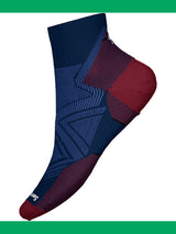 SMARTWOOL UNISEX RUN ZERO CUSHION ANKLE SOCKS