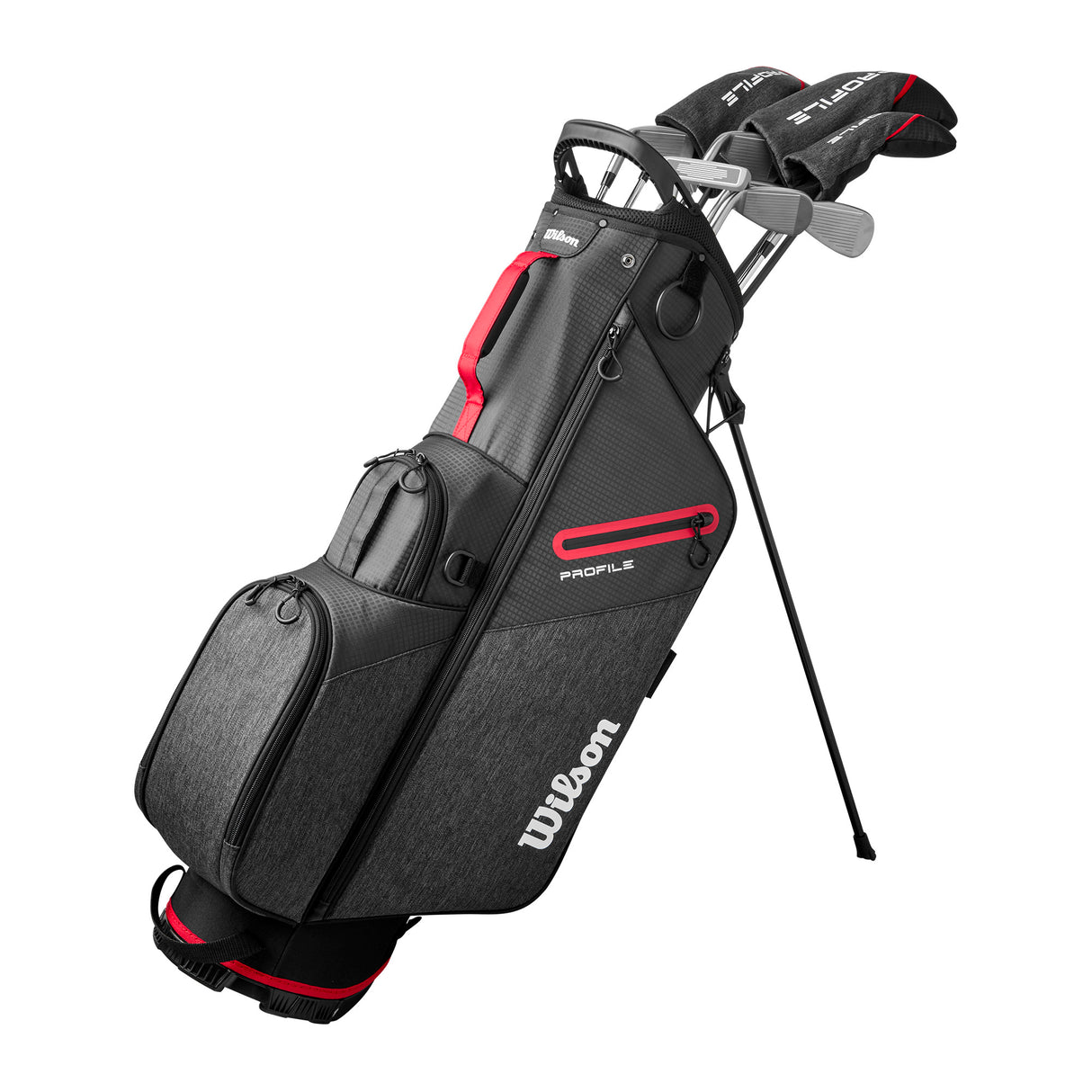 WILSON 11-PIECE PROFILE SET STAND BAG BOX SET