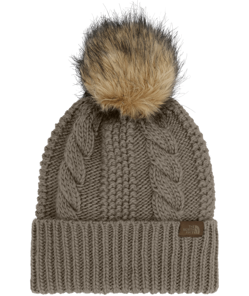THE NORTH FACE WOMENS OH MEGA FUR POM BEANIE