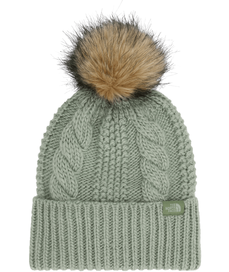 THE NORTH FACE WOMENS OH MEGA FUR POM BEANIE
