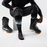 SMARTWOOL UNISEX SNOWBOARD TARGETED CUSHION MOUNTAIN SUNRISE OTC SOCKS