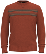 SMARTWOOL MENS SPARWOOD STRIPE CREW SWEATER