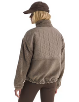 THE NORTH FACE WOMENS CABIN FLEECE FULL ZIP SWEATER