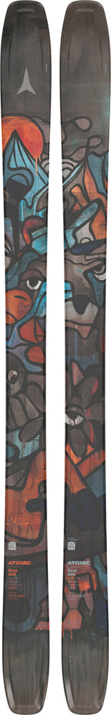 ATOMIC UNISEX BENT 100 DOWNHILL SKIS 26
