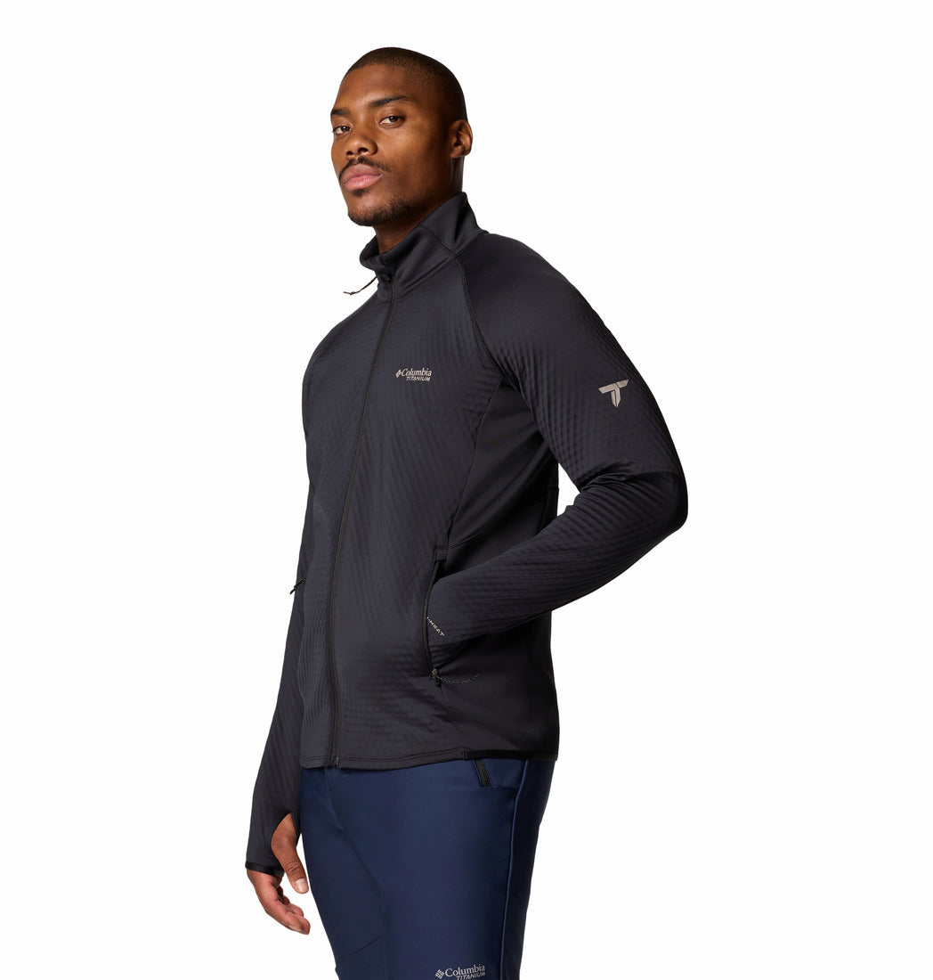 COLUMBIA MENS CRYSTAL LEAF™ OMNI-HEAT™ HELIX FULL ZIP SWEATER 25