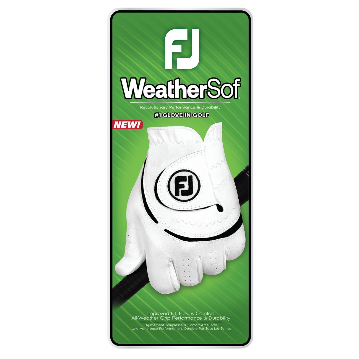 FOOTJOY MENS WEATHERSOF GOLF GLOVE 25