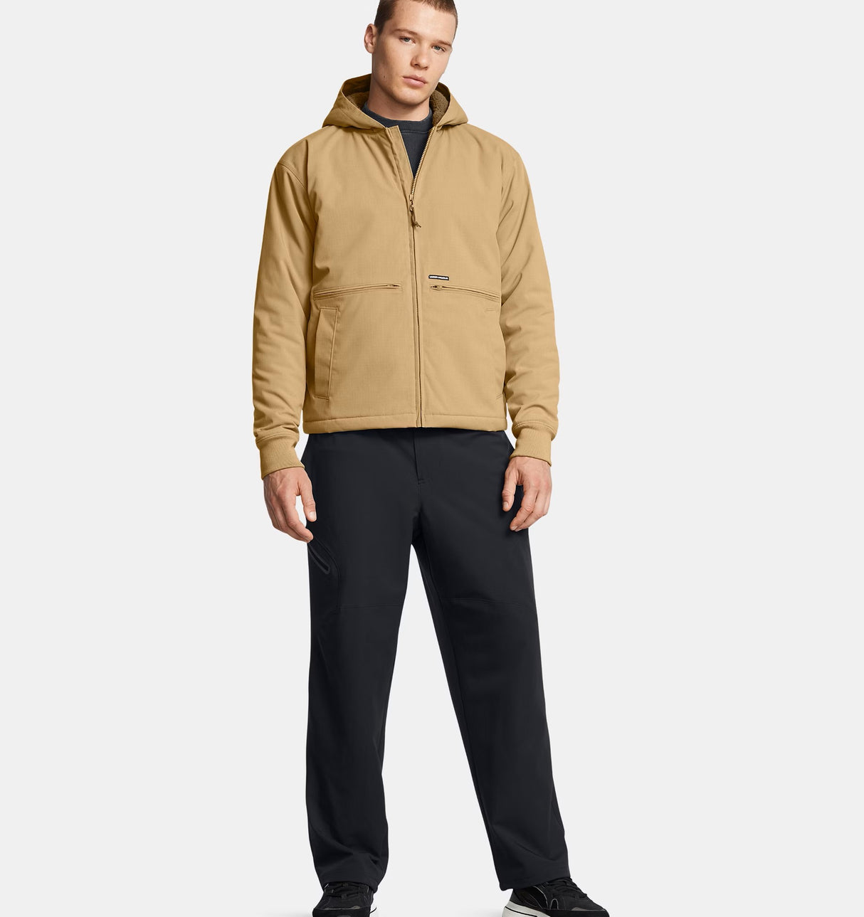 UNDER ARMOUR MENS UA EXPANSE FLEECE-LINED WINTER JACKET 26