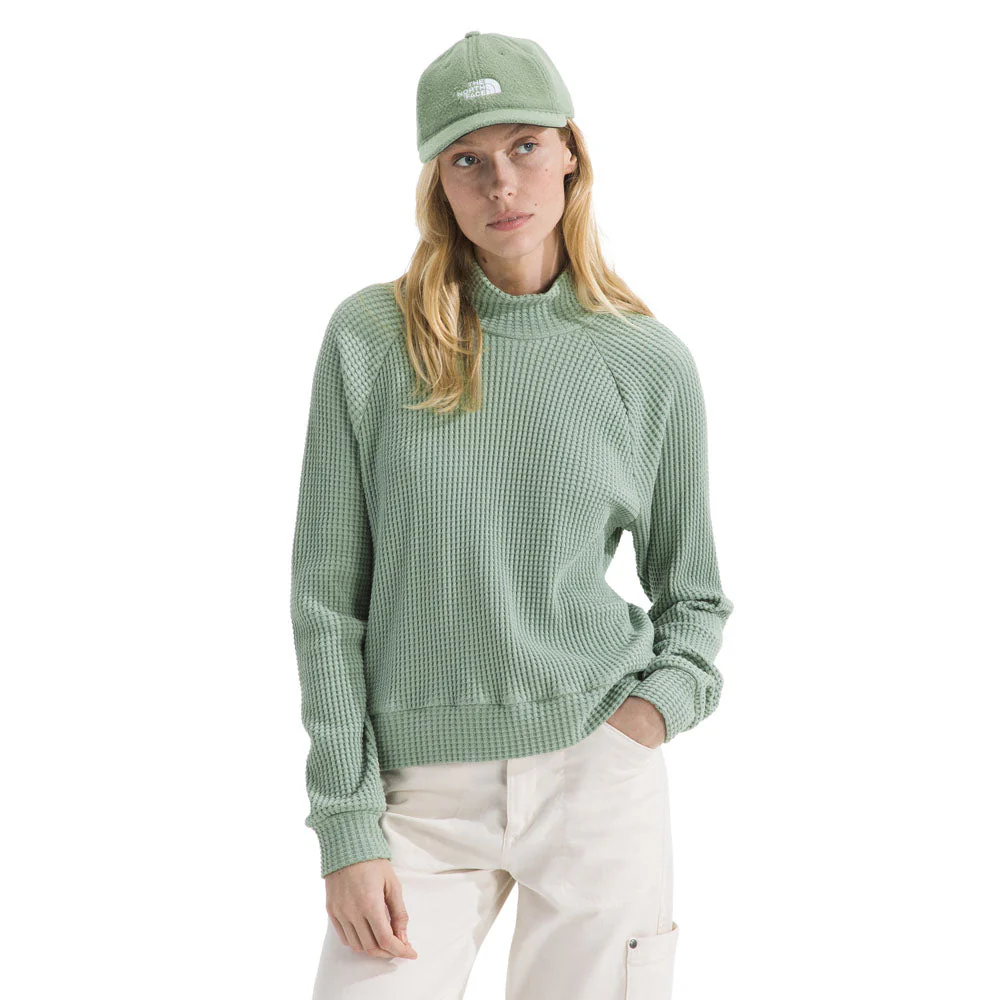 THE NORTH FACE WOMENS MOCK NECK CHABOT SWEATER