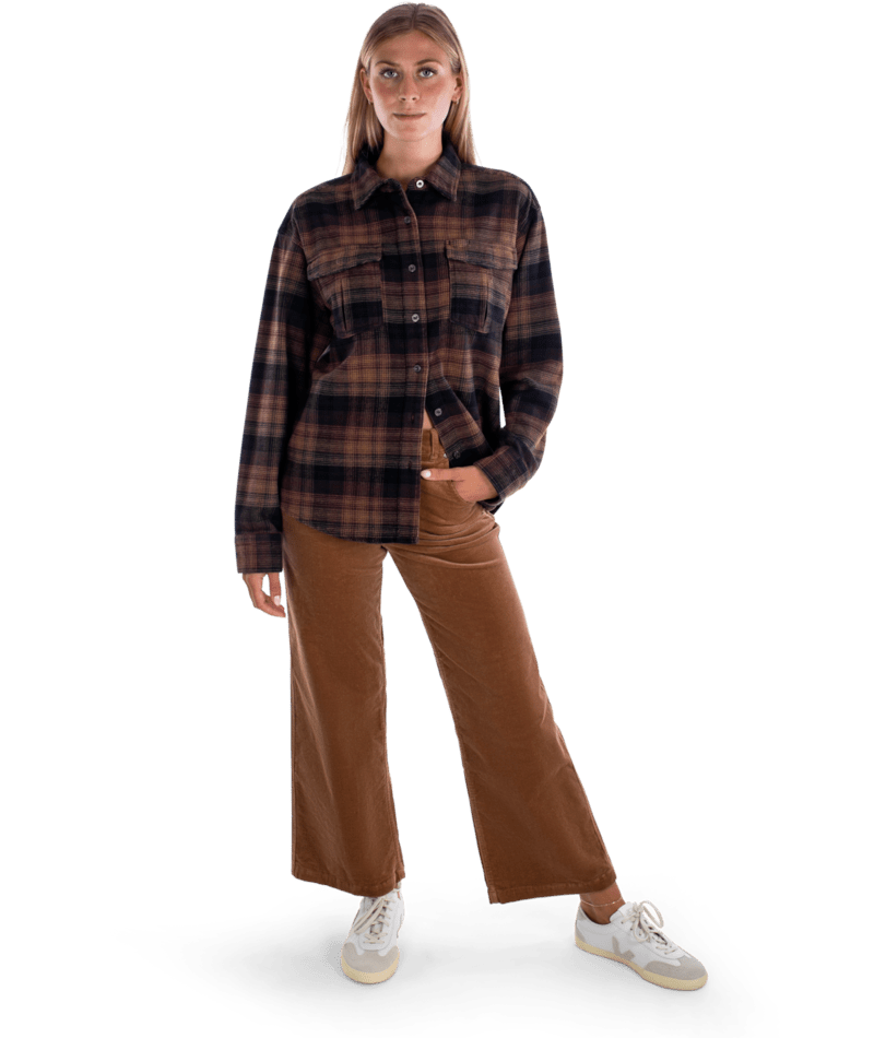 JETTY WOMENS ANCHOR FLANNEL