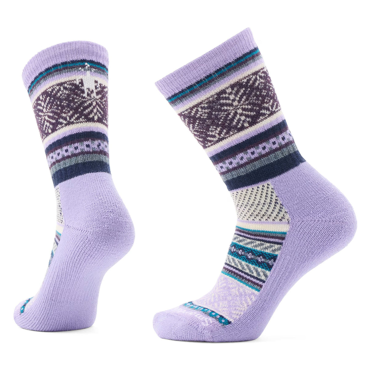 SMARTWOOL WOMENS EVERYDAY COZY FAIR ISLE CREW SOCKS