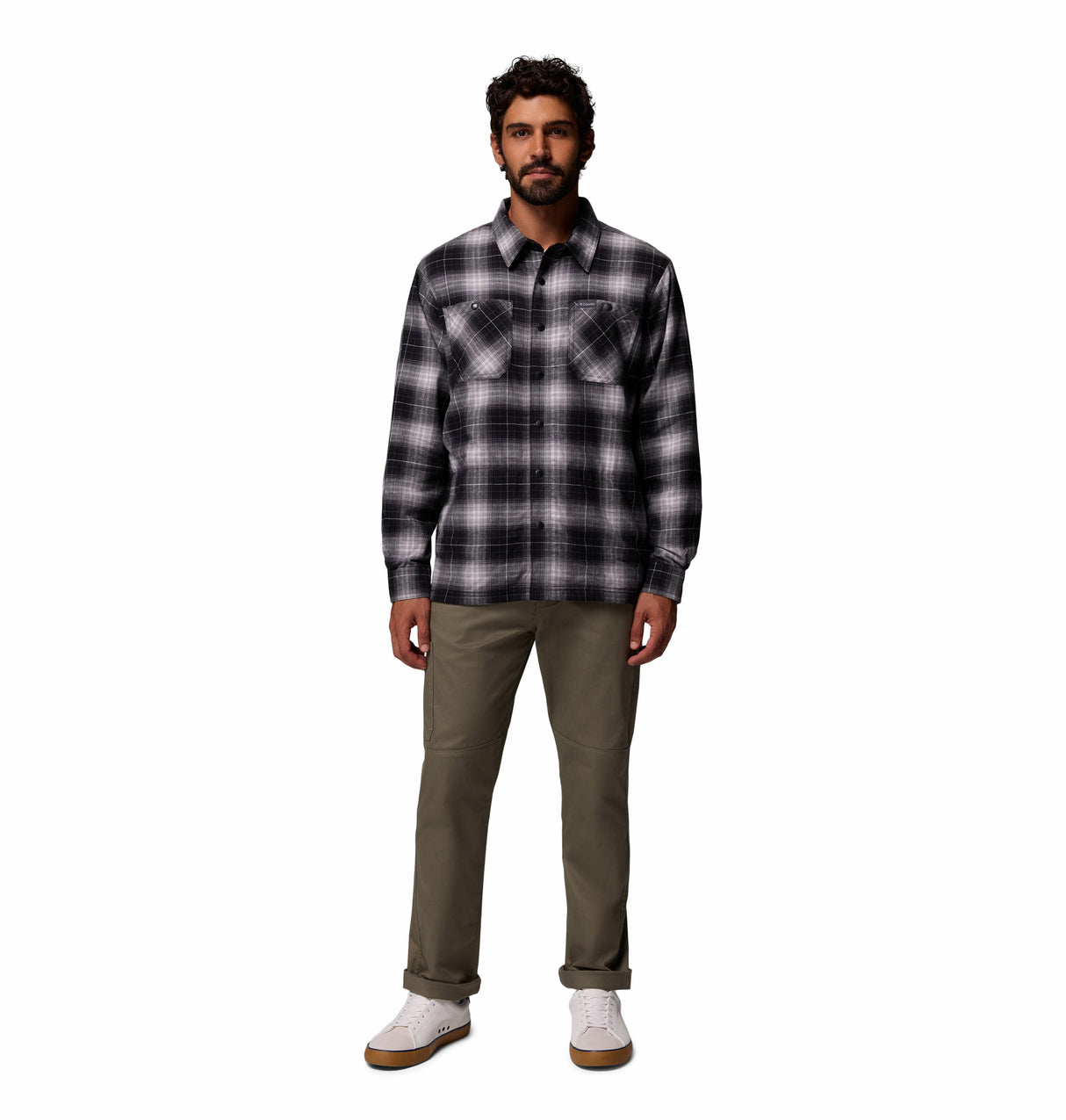 COLUMBIA MENS CORNELL WOODS™ FLEECE LINED LONG SLEEVE SHIRT