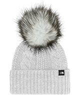 THE NORTH FACE YOUTH OH MEGA FUR POM BEANIE