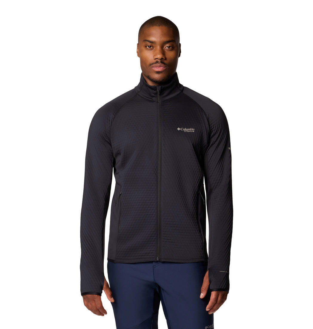 COLUMBIA MENS CRYSTAL LEAF™ OMNI-HEAT™ HELIX FULL ZIP SWEATER 25