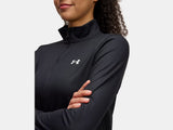 UNDER ARMOUR WOMENS TECH RIB 1/2 ZIP SWEATER 25