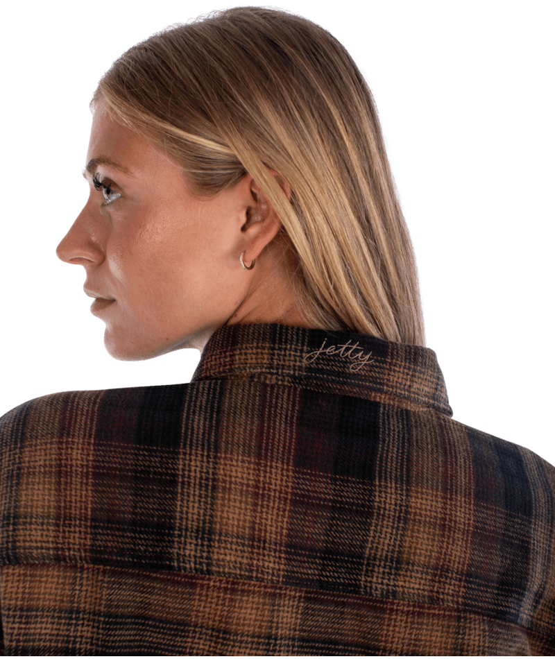 JETTY WOMENS ANCHOR FLANNEL