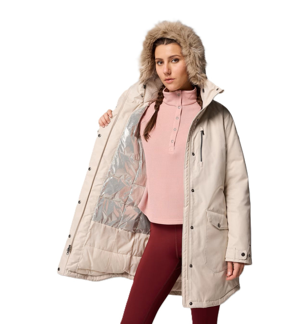 COLUMBIA WOMENS SUTTLE MOUNTAIN™ LONG INSULATED WINTER JACKET