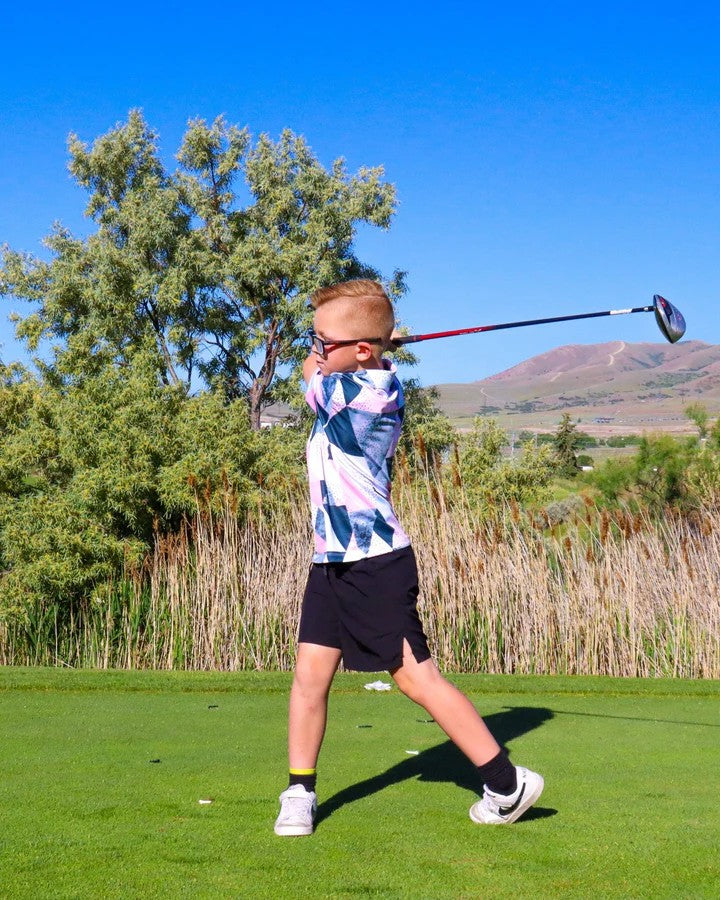YATTA YOUTH BIRDIE DROPPER POLO 25