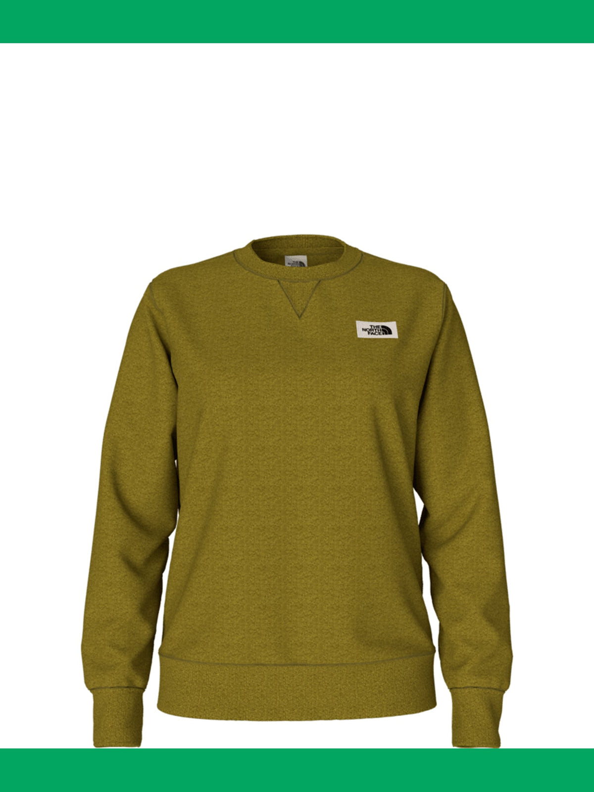 THE NORTH FACE WOMENS  HERITAGE PATCH CREW SWEATER