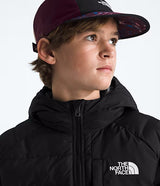 THE NORTH FACE YOUTH BOYS' REVERSIBLE PERRITO HOODED WINTER JACKET
