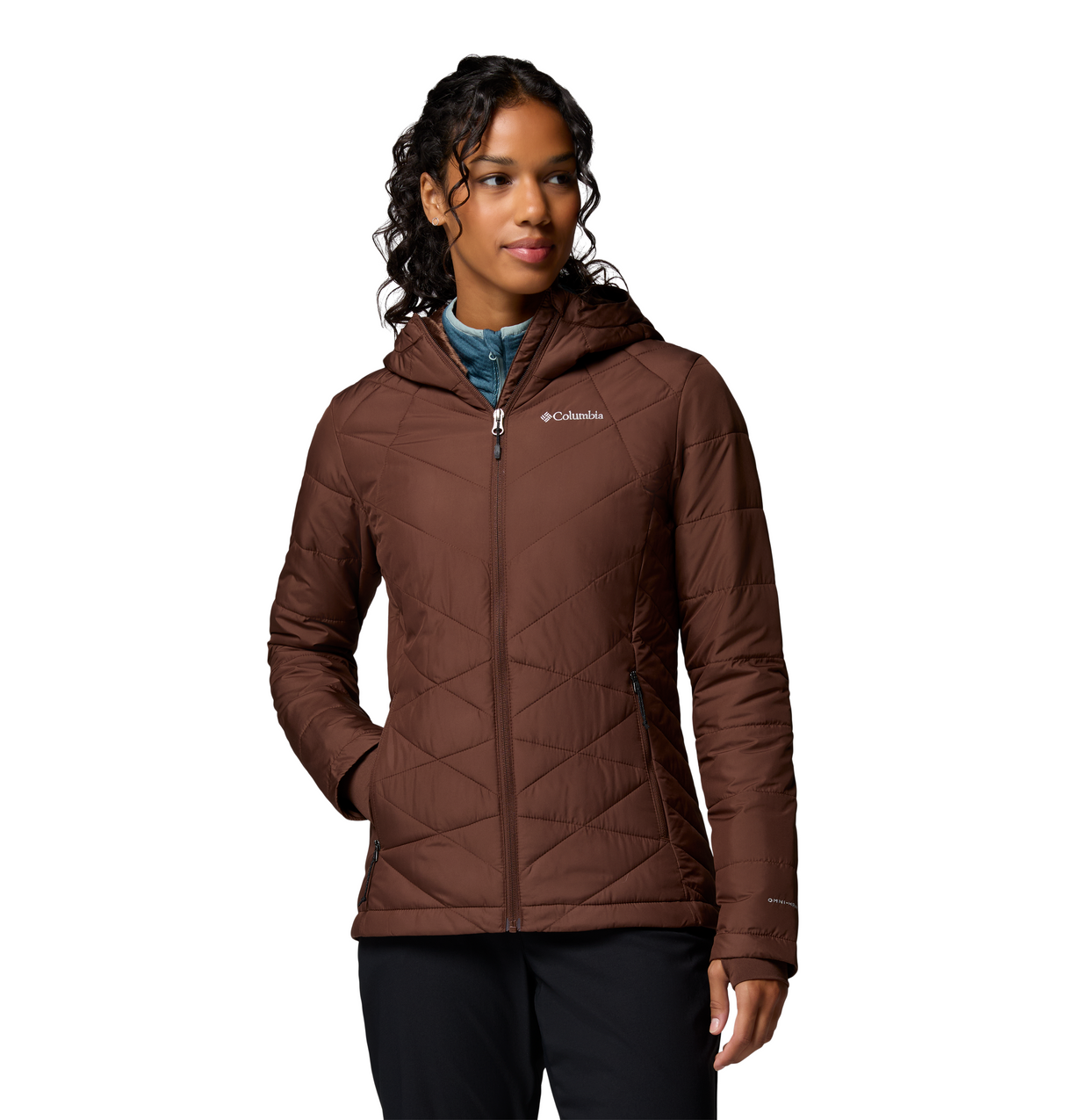 COLUMBIA WOMENS HEAVENLY™ HOODED WINTER JACKET