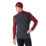 SMARTWOOL MENS CLASSIC THERMAL MERINO 1/4 ZIP BASELAYER TOP