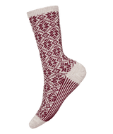 SMARTWOOL WOMENS EVERYDAY COZY TRADITIONAL SNOWFLAKE CREW SOCKS