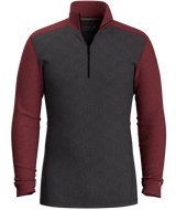 SMARTWOOL MENS CLASSIC THERMAL MERINO 1/4 ZIP BASELAYER TOP