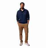 COLUMBIA MENS SWEATER WEATHER™ RELAXED FIT 1/4 ZIP SWEATER