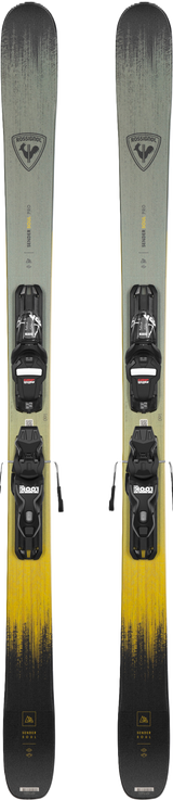 ROSSIGNOL MENS SENDER SOUL PRO W/ XP10 GW DOWNHILL SKIS