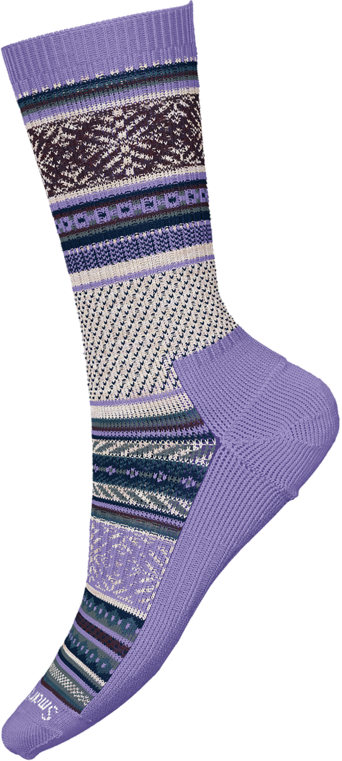 SMARTWOOL WOMENS EVERYDAY COZY FAIR ISLE CREW SOCKS
