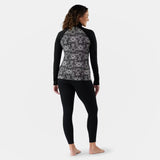 SMARTWOOL WOMENS CLASSIC THERMAL MERINO 1/4 ZIP BASELAYER TOP 26