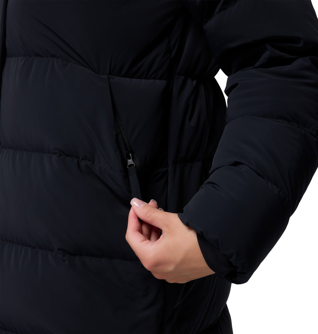COLUMBIA WOMENS AMAZE PUFF™ LONG HOODED WINTER JACKET 26
