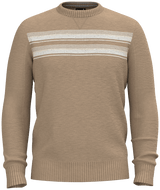 SMARTWOOL MENS SPARWOOD STRIPE CREW SWEATER