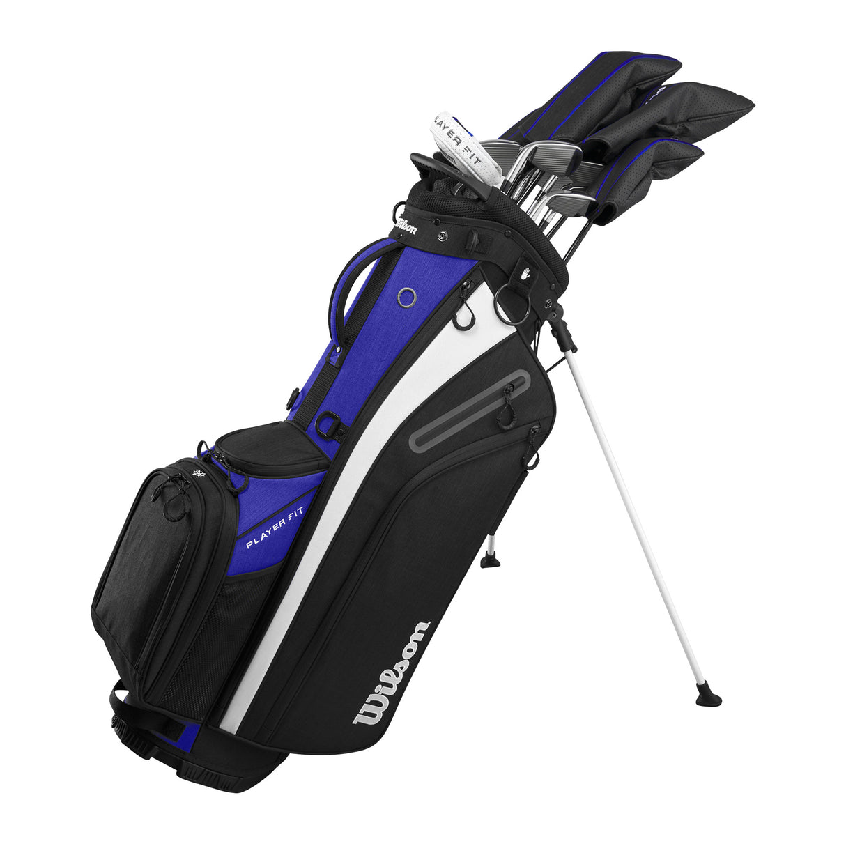 WILSON MENS 12-PIECE PLAYER FIT STAND BAG BOX SET