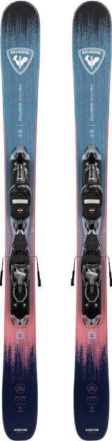 ROSSIGNOL WOMENS RALLYBIRD SOUL PRO W/ XP10 GW DOWNHILL SKIS 26