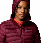 COLUMBIA WOMENS CORELITE™ DOWN HOODED WINTER JACKET