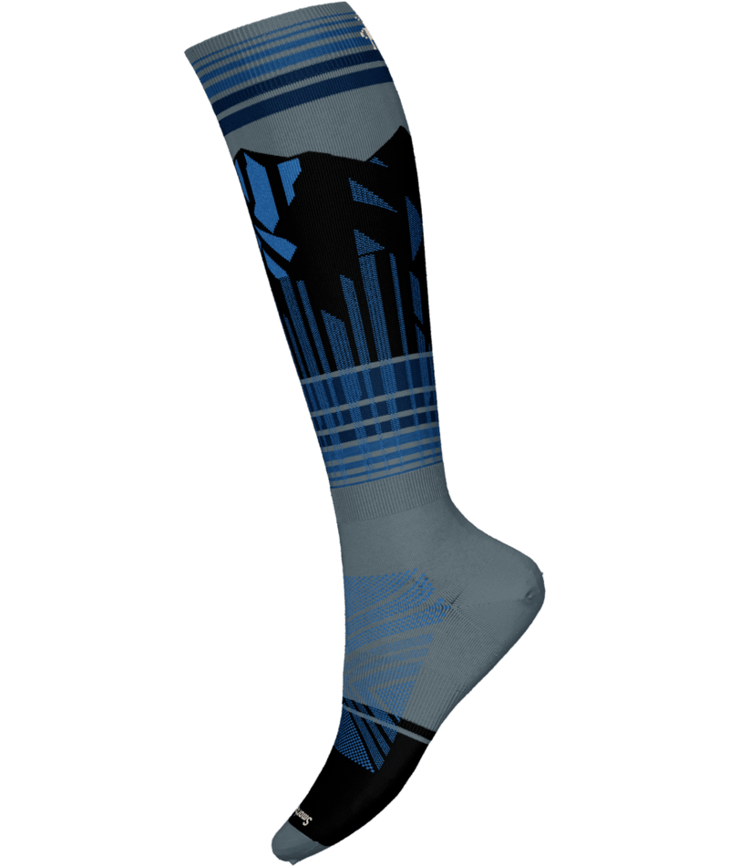SMARTWOOL UNISEX SKI TARGETED CUSHION SUMMIT SHOT OTC SOCKS
