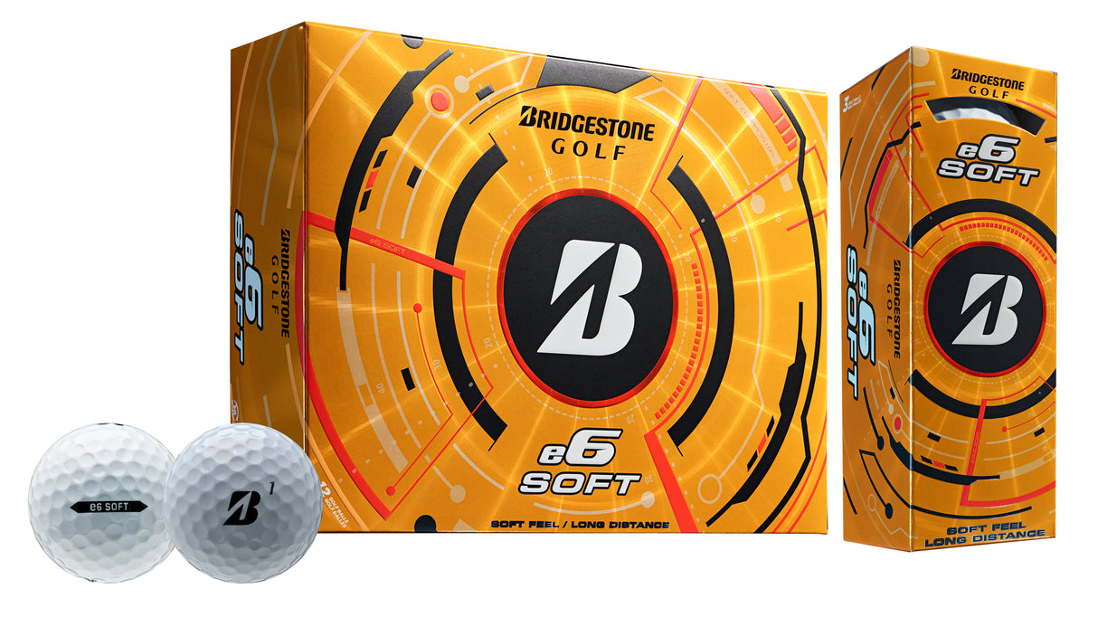 BRIDGESTONE UNISEX E6 SOFT GOLF BALL 26