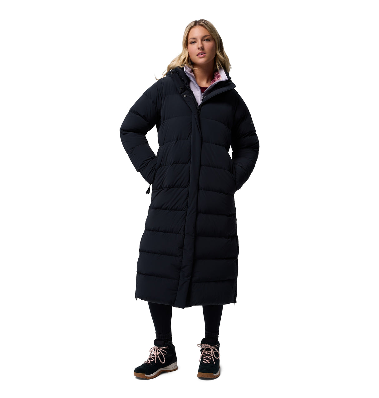 COLUMBIA WOMENS AMAZE PUFF™ LONG HOODED WINTER JACKET 26