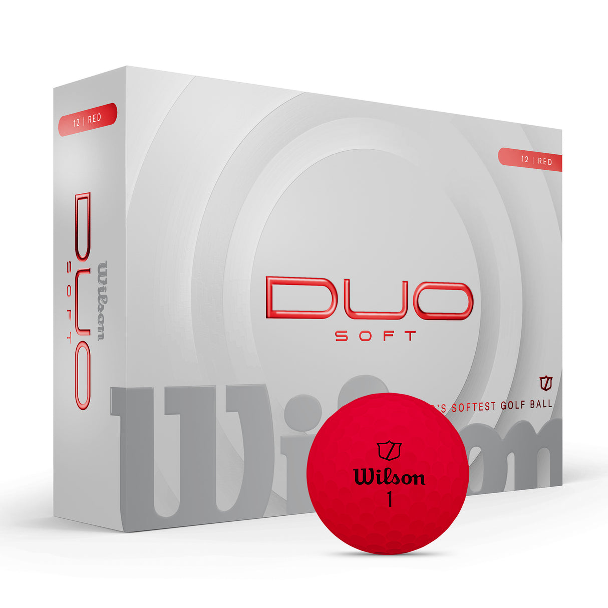 WILSON UNISEX DUO SOFT GOLF BALL 26